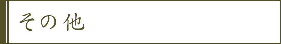 その他